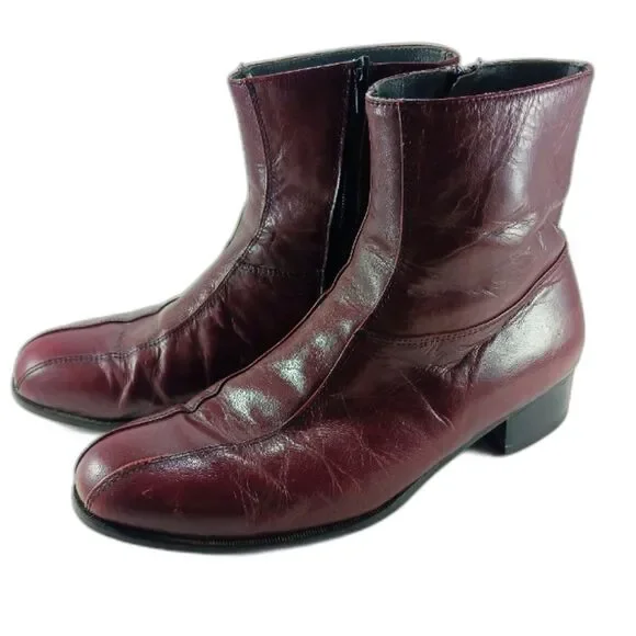 Shoes | Botany 50 Vintage Mens 85w Sidezip Ankle Boots  display picture 3
